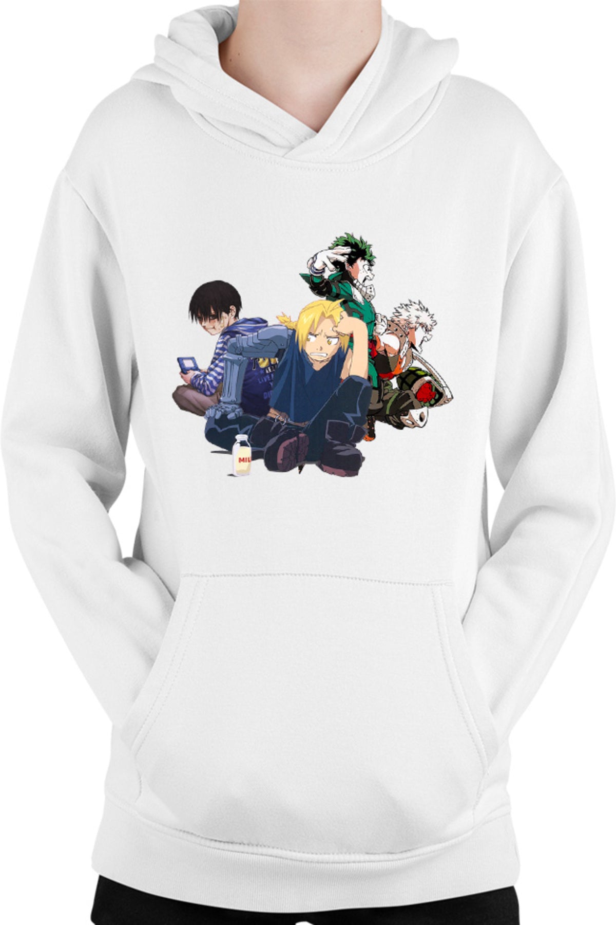 Hanorac copii Btooom! Kou My Hero Academia Ikuzu Katsuki Milk Force Explosion