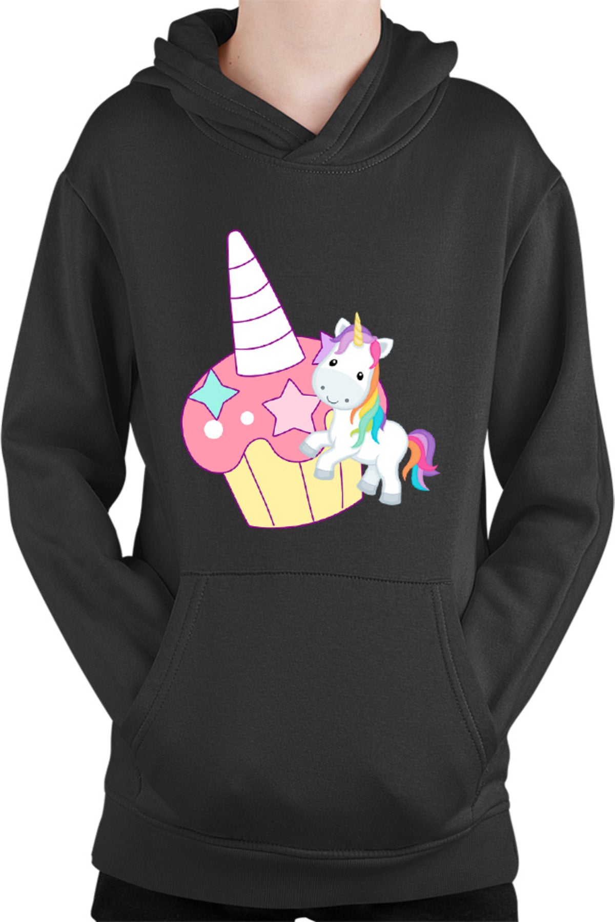 Hanorac copii Unicorn Squad Muffin Colorful Luck
