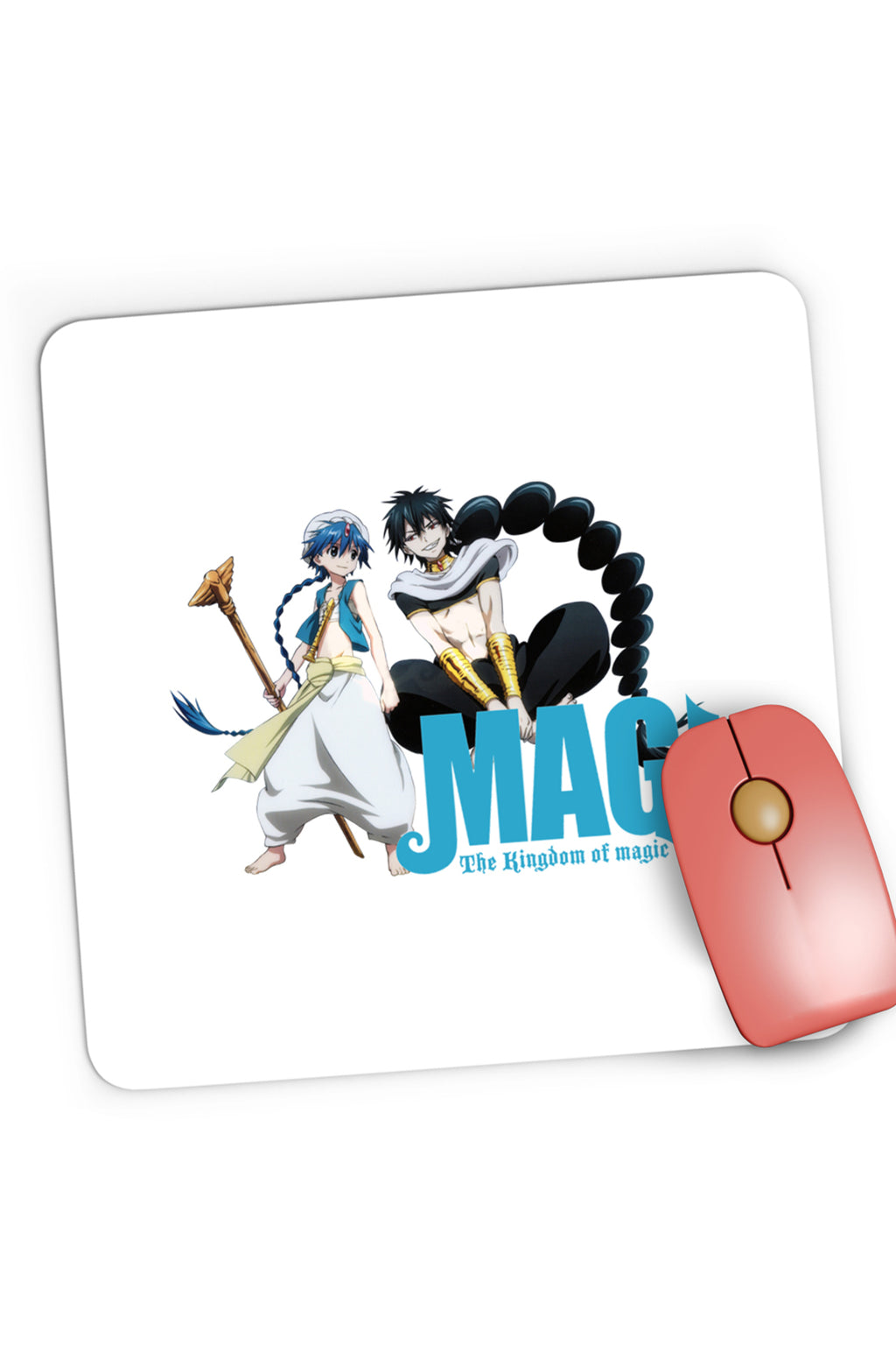 Mousepad Gaming Magi The Labyrinth of Magic Alladin Animekage, 21x19 cm