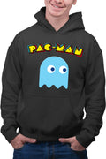 Hanorac barbati Pac Man Blue Ghost Monster Logo