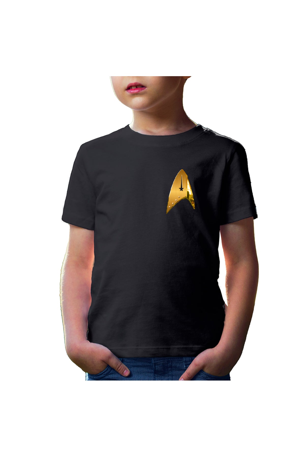 Tricou copii Star Trek Comunicator Badge Teleport