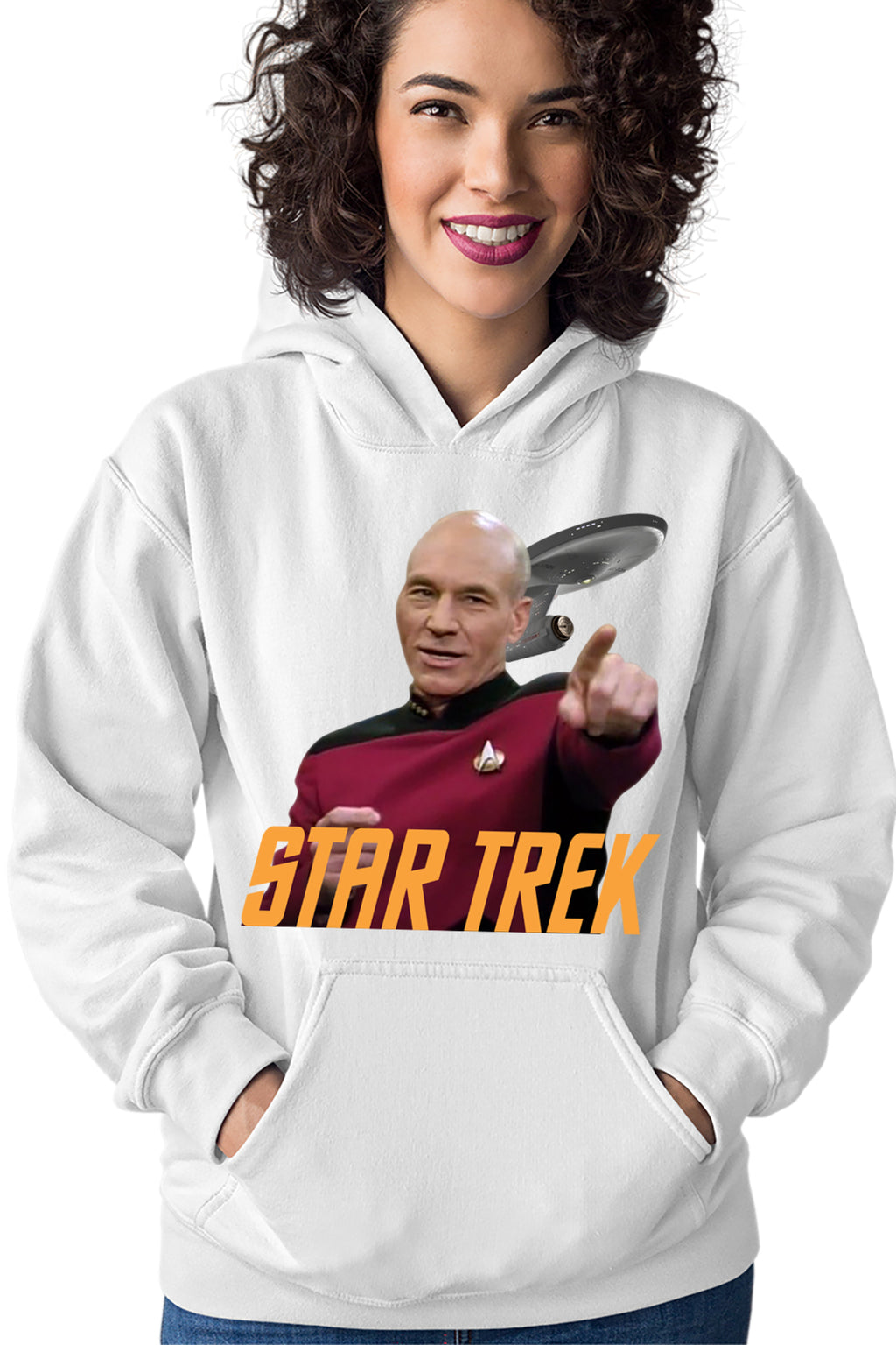 Hanorac dama Star Trek Jean-Luc Picard Voyager Starship