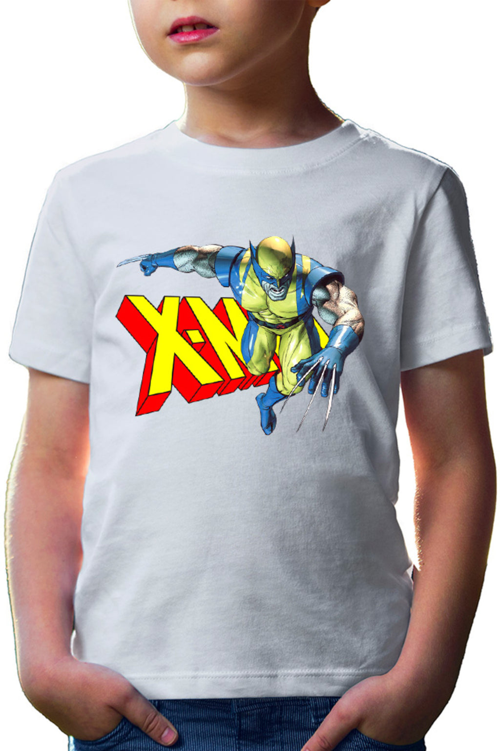 Tricou copii Wolverine X-Men Logo Superpower Hero