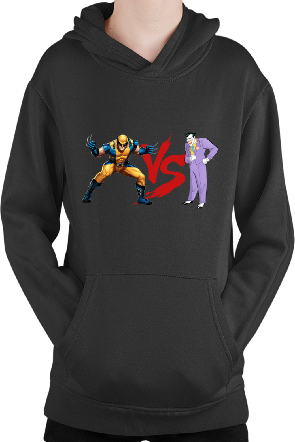 Hanorac copii Wolverine VS Joker Costume Cartoon