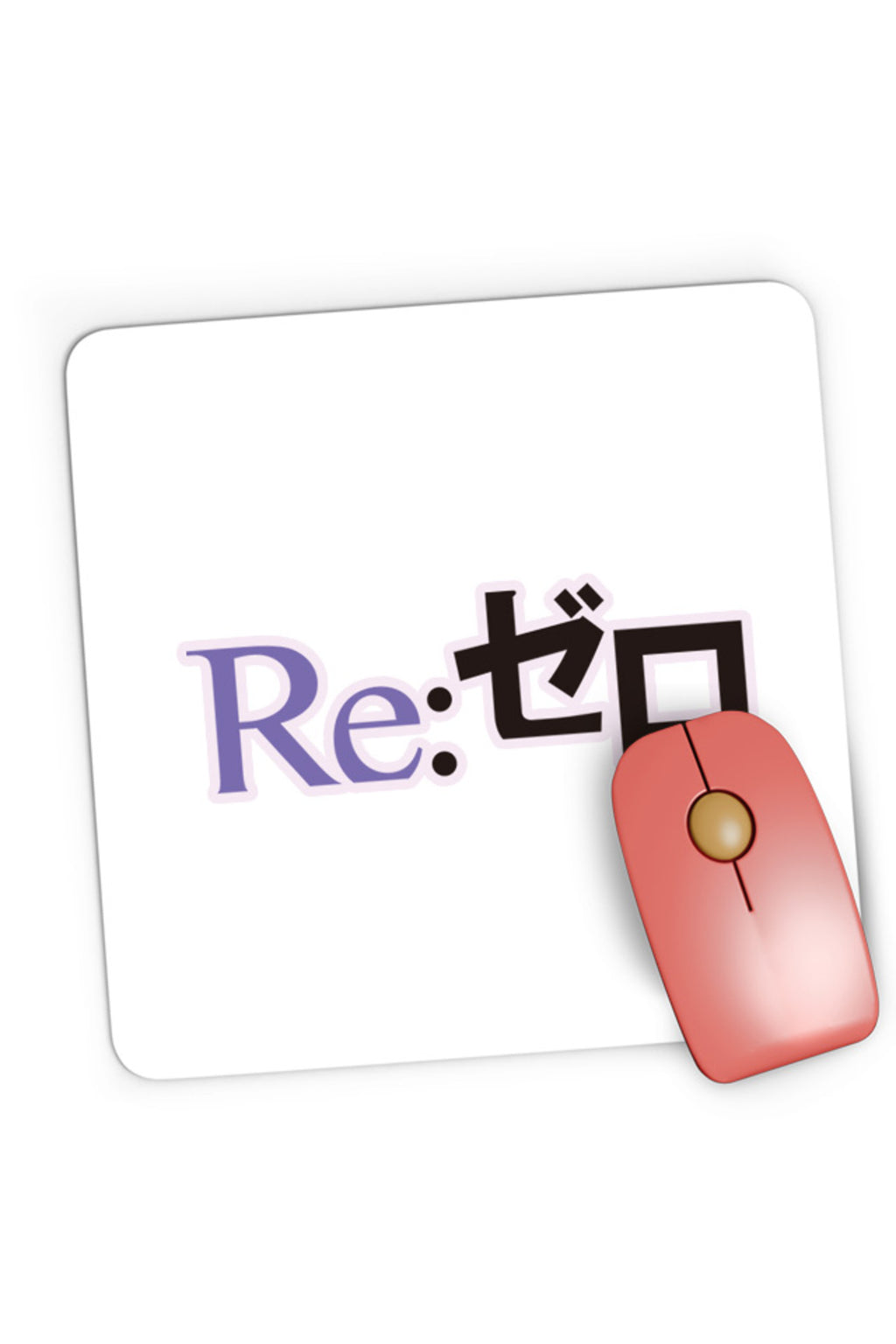 Mousepad Gaming Re Zero Logo Fantasy Drama Isekai Fortnite, 21x19 cm
