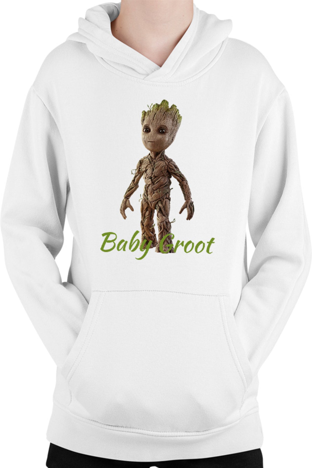 Hanorac copii Baby Groot Nature Living Planet Gamora Rocket