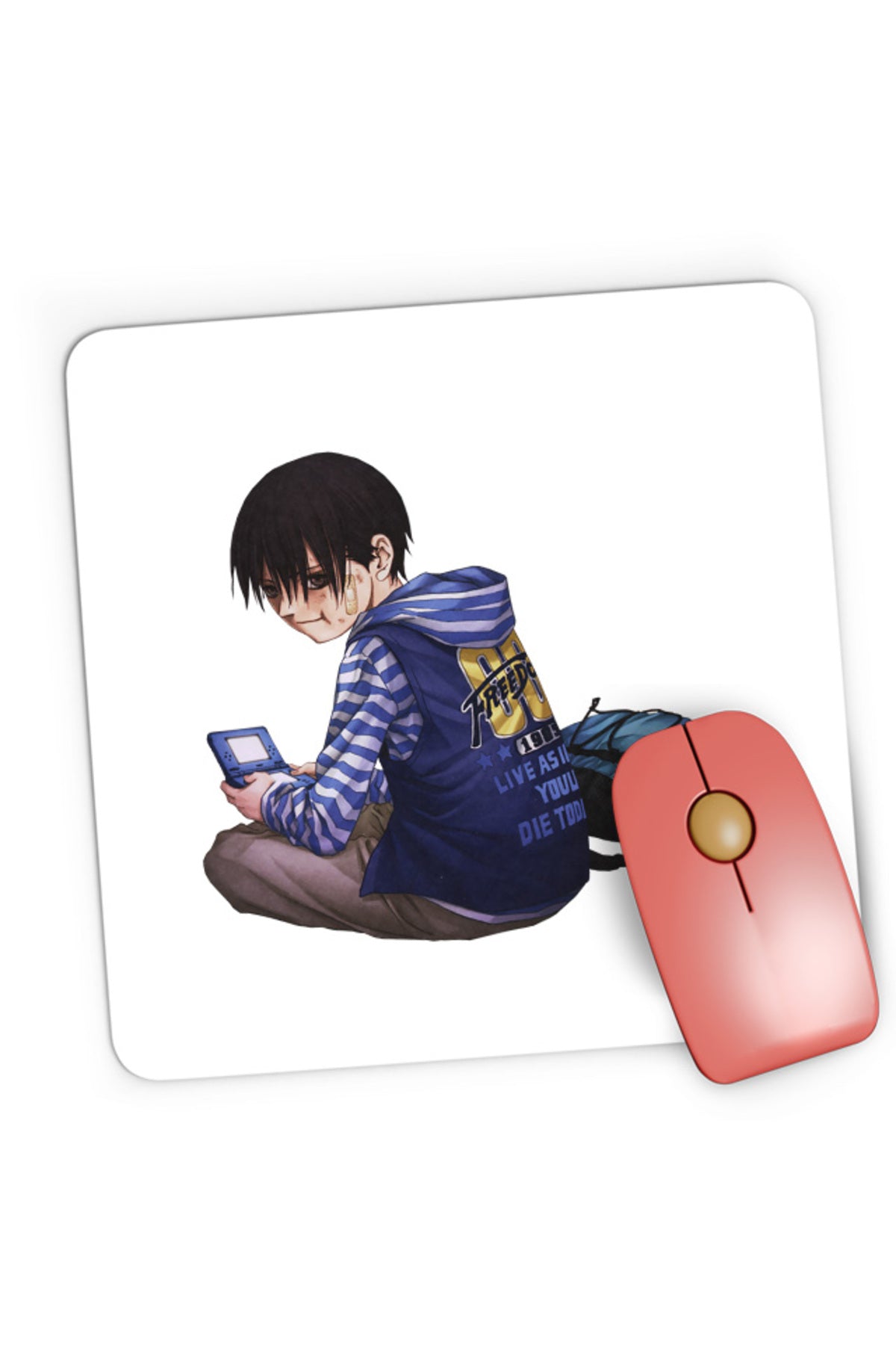 Mousepad Gaming Btooom! Kou Child Bombs Extreme Game, 21x19 cm