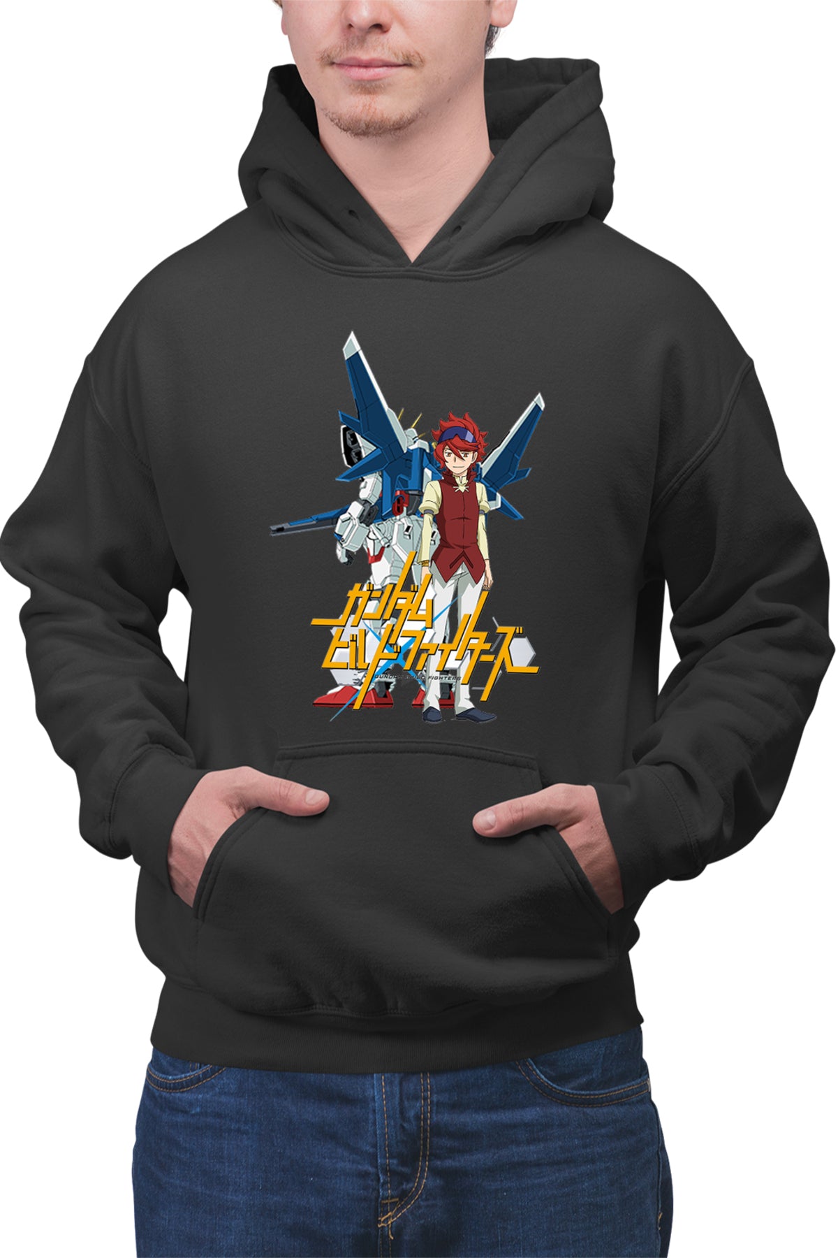 Hanorac barbati dam Build Fighters Reiji Robot