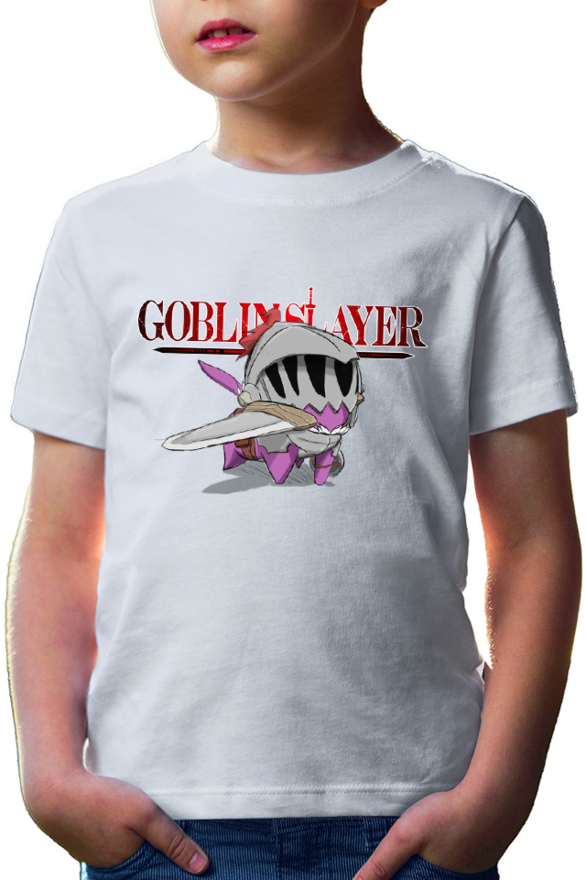 Tricou copii Goblin Slayer Chibi Small Angry Otaku Baby Manga
