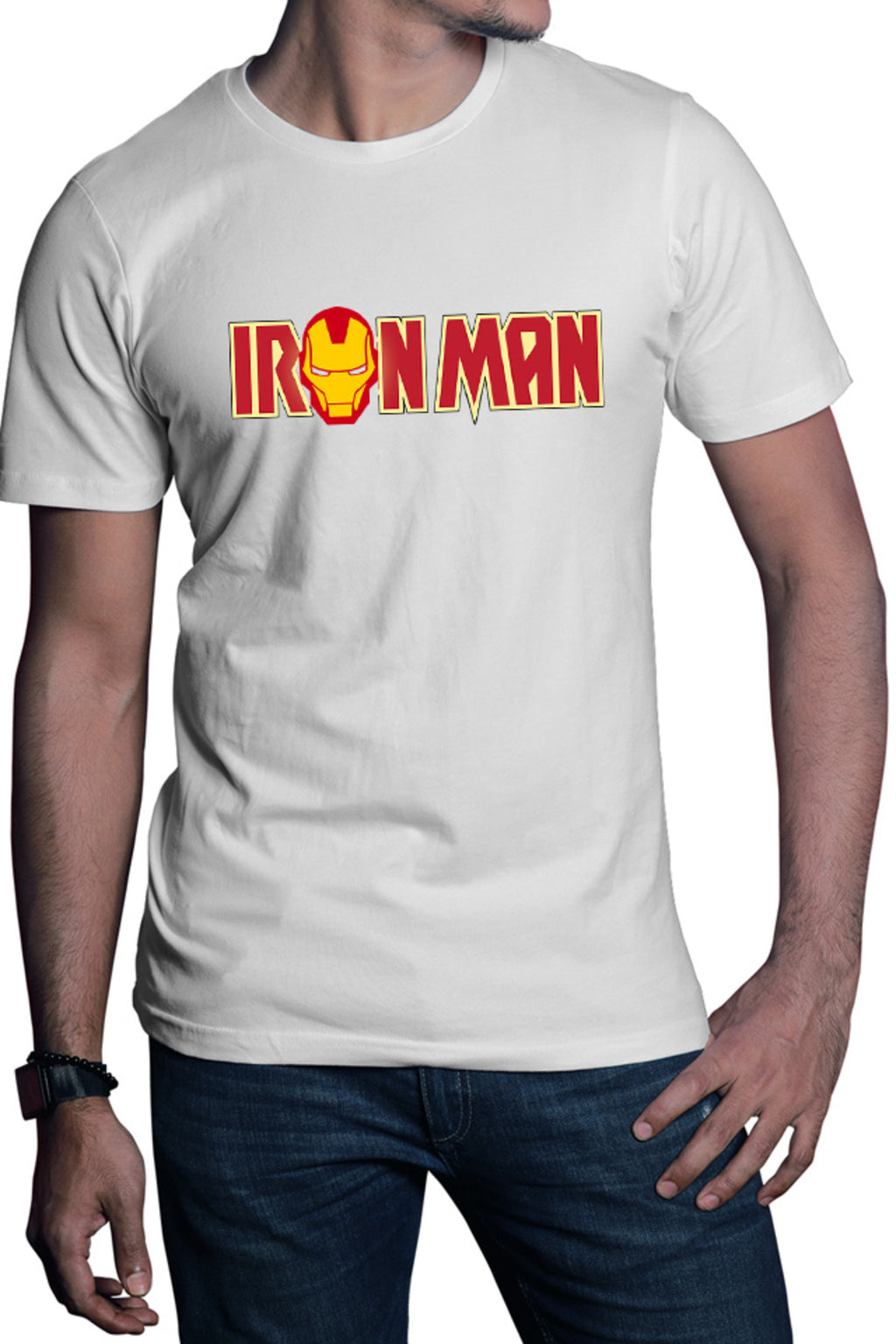 Tricou barbati Ironman Logo Head Strong DC