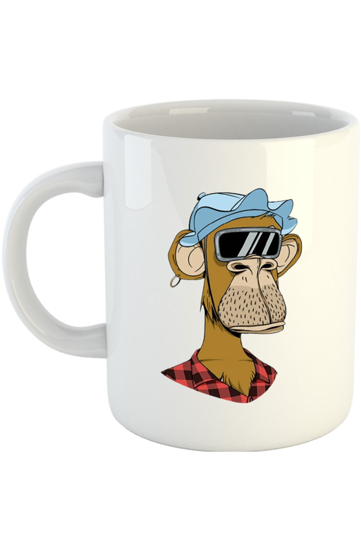Cana NFT Monkey Pyramid Thief Crypto Coin, alba, 330 ml