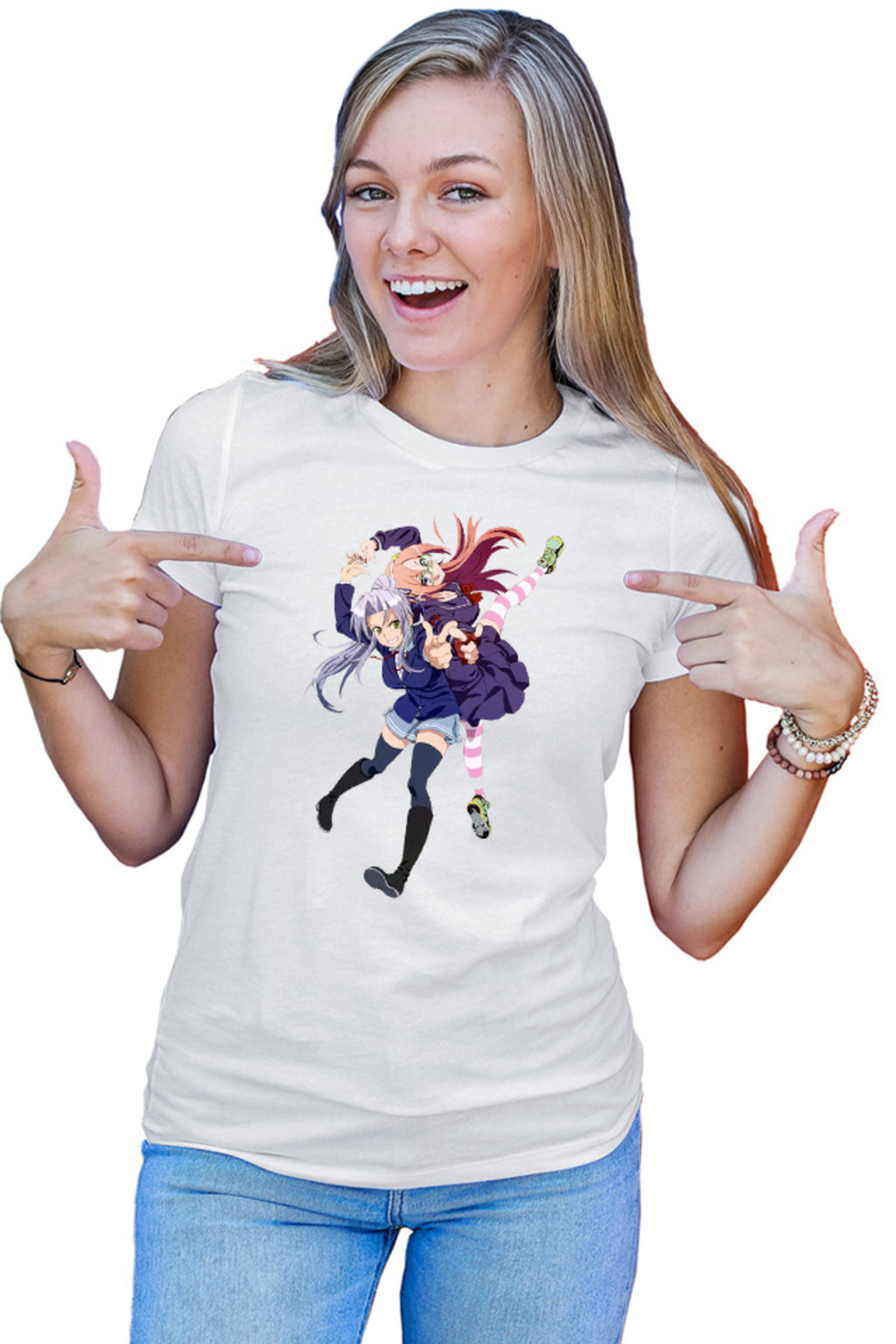 Tricou dama Triage X Oriha Seifuku Mikoto Anime Monster