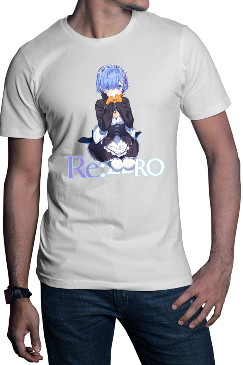 Tricou barbati Re Zero REM Subaru Anime Psychological Tappei Nagatsuki