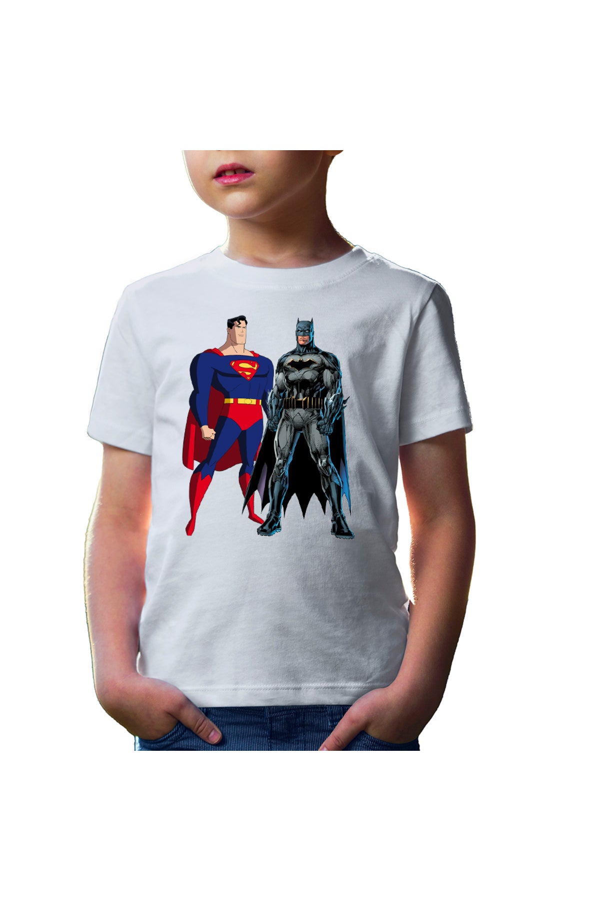 Tricou copii Superman Batman Desen All Stars Marvel