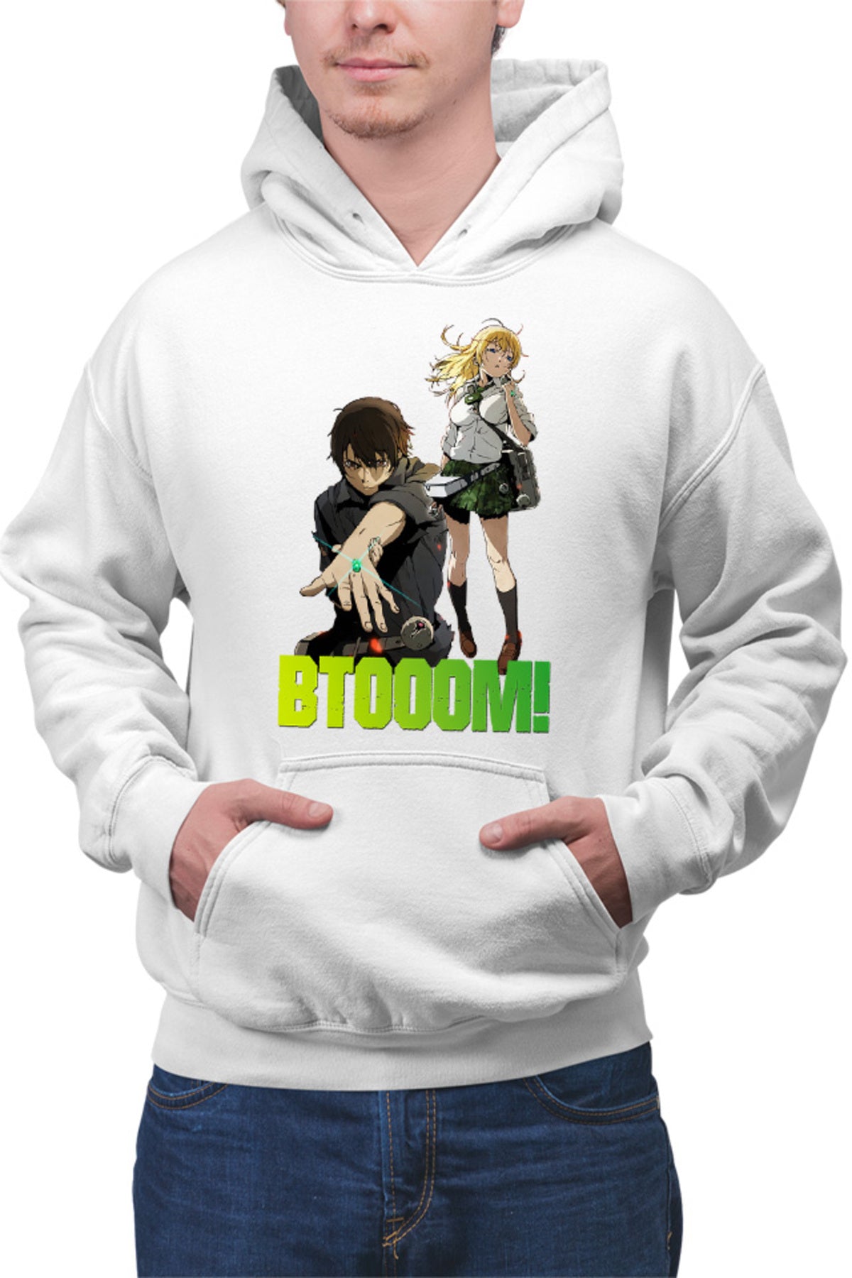 Hanorac barbati Btooom! Sakamoto Ryouta Himiko Team Junya Inoue Combat Arms
