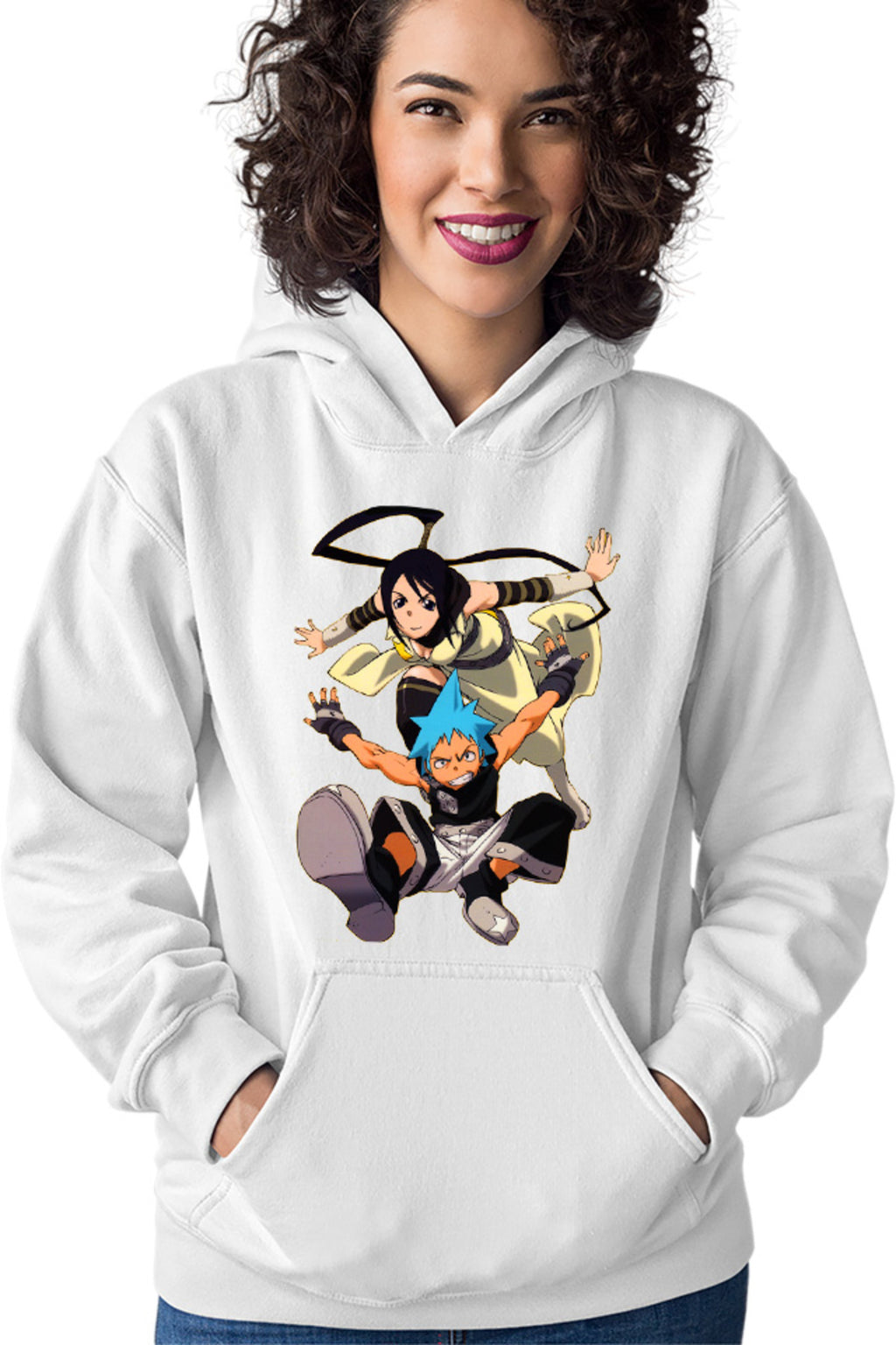 Hanorac dama Soul Eater Black Star Tsubaki Partner Supranatural Anime