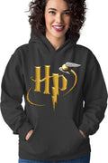 Hanorac dama Harry Potter UK Logo Spirit Fly Mark Golden
