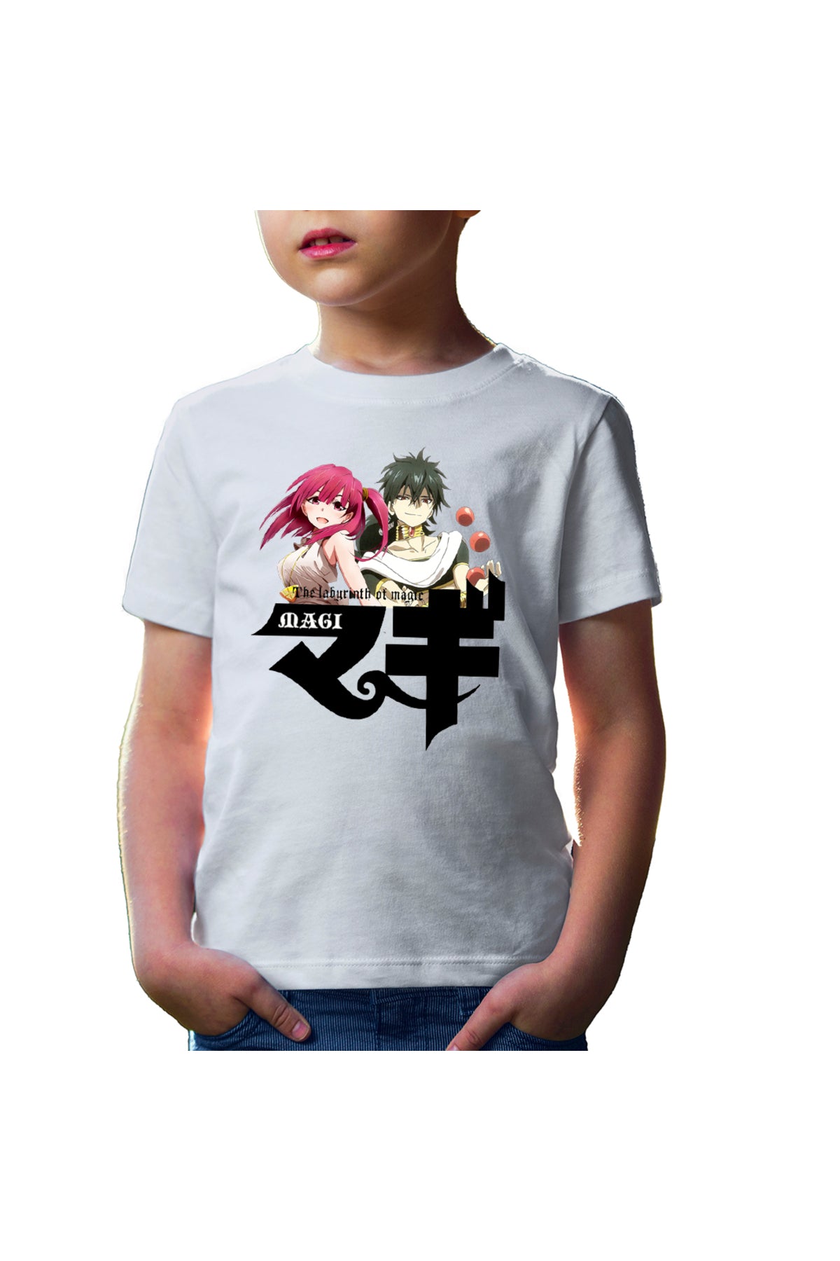 Tricou copii Magi The Labyrinth of Magic Morgiana Judar Red Balls