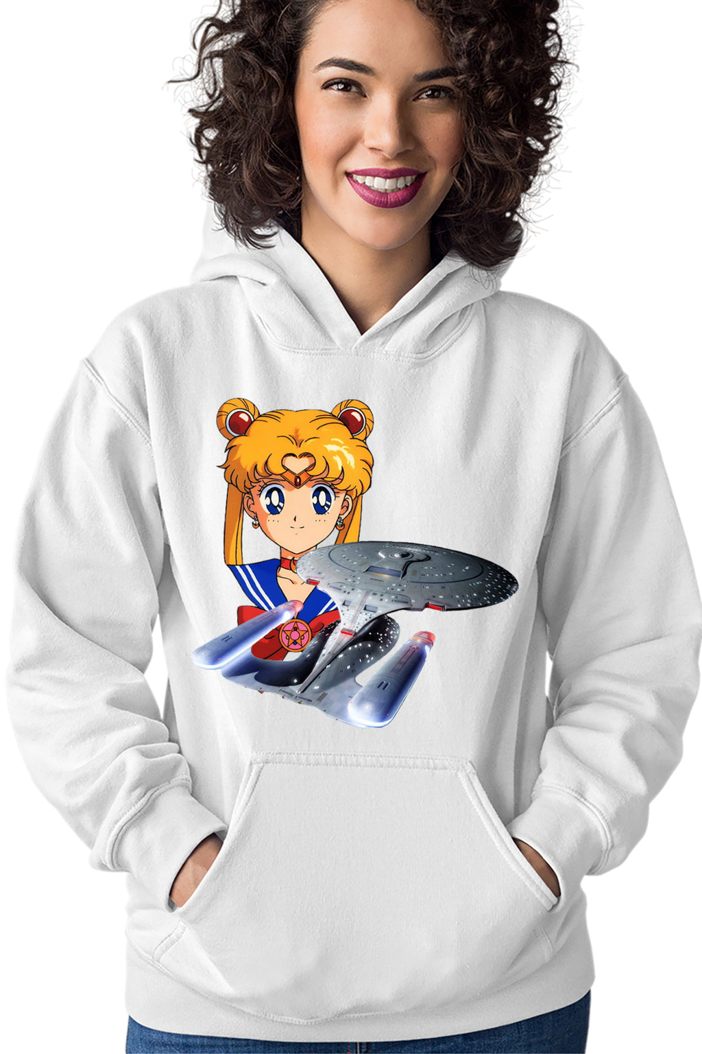 Hanorac dama Star Trek Sailor Moon Enterprise Starship