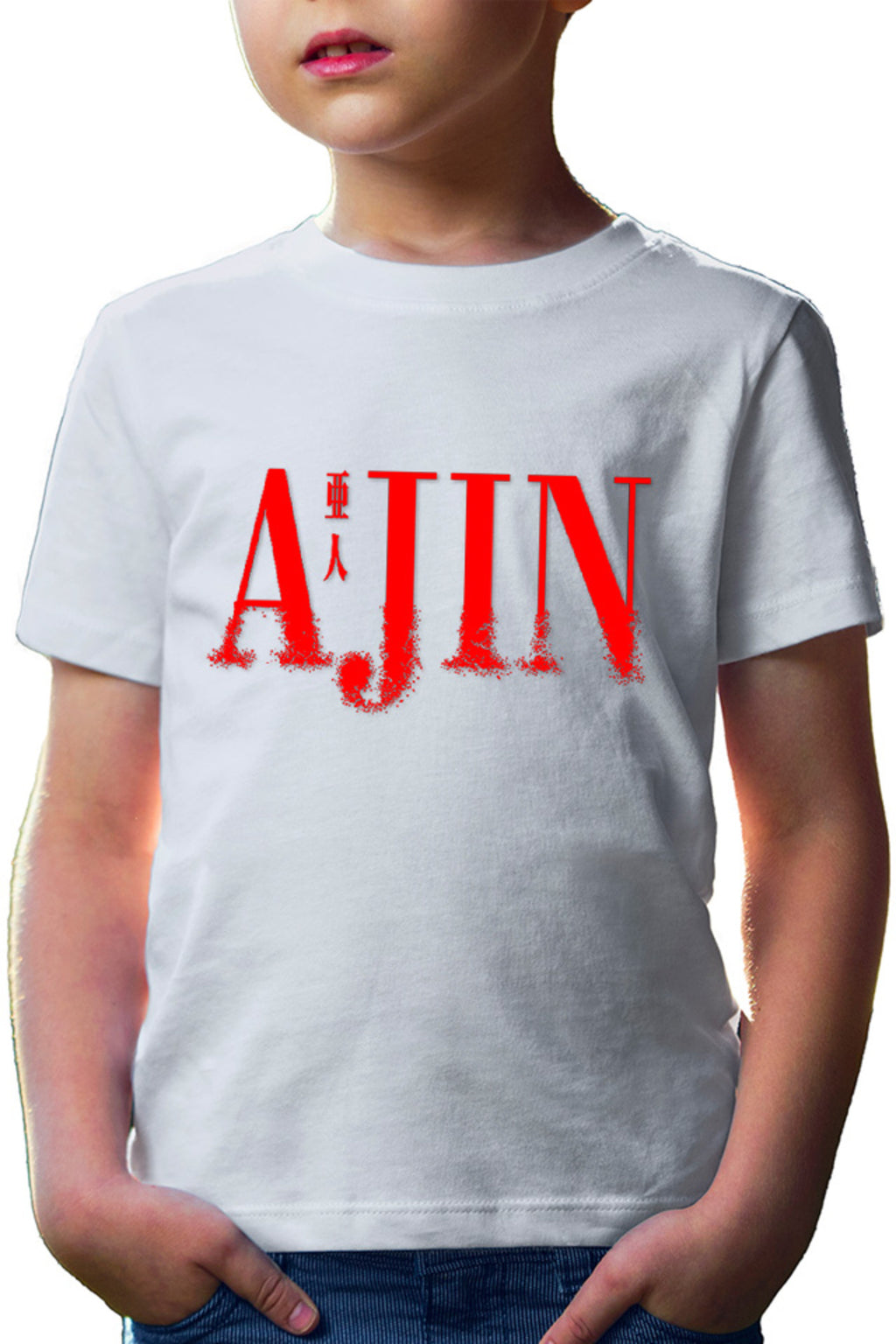 Tricou copii Ajin Logo Sakurai Horror Manga Mangaka