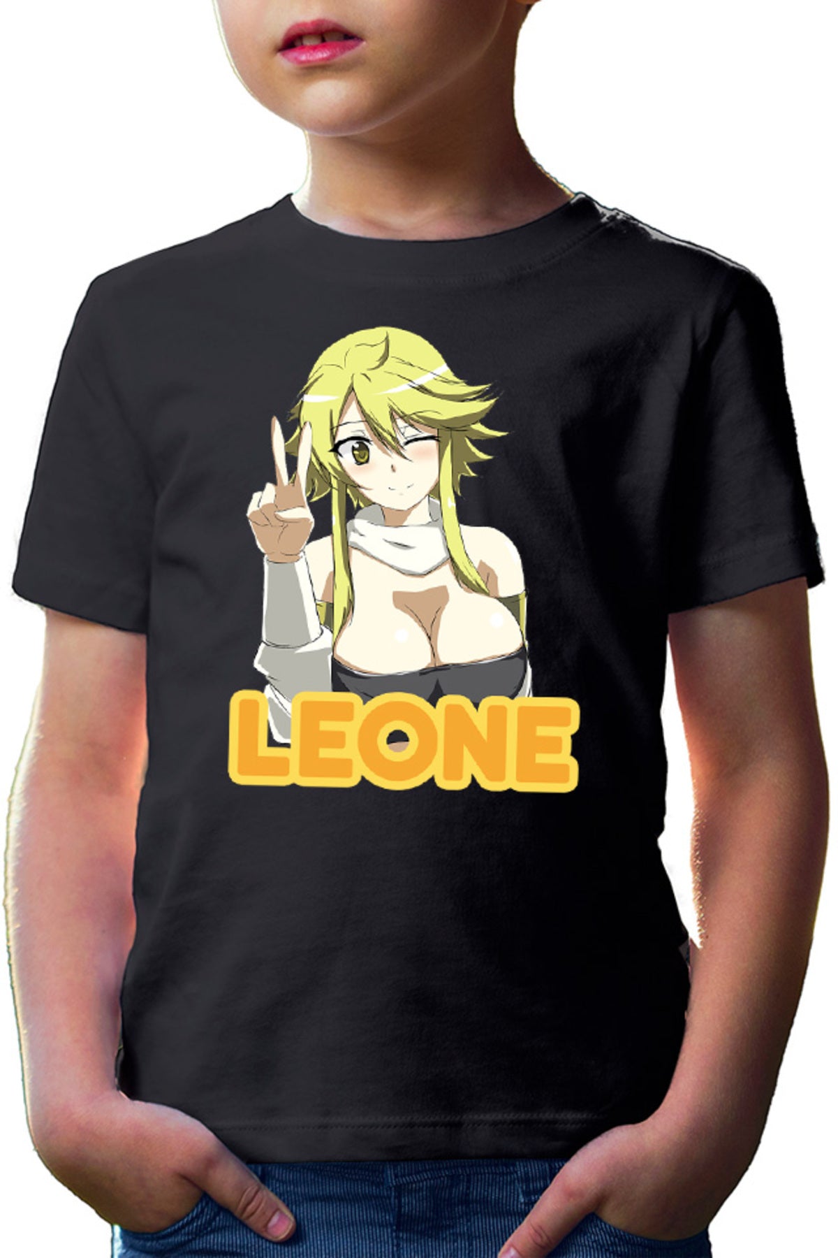 Tricou copii Akame ga Kill Leone Peace Friendly Otaku Anime Meme
