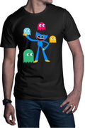 Tricou barbati Huggy Wuggy Pac Man Ghost NPC Horror Game