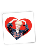 Mousepad Gaming BTS Jimin Baby Mochi Happy Face Smile, 21x19 cm