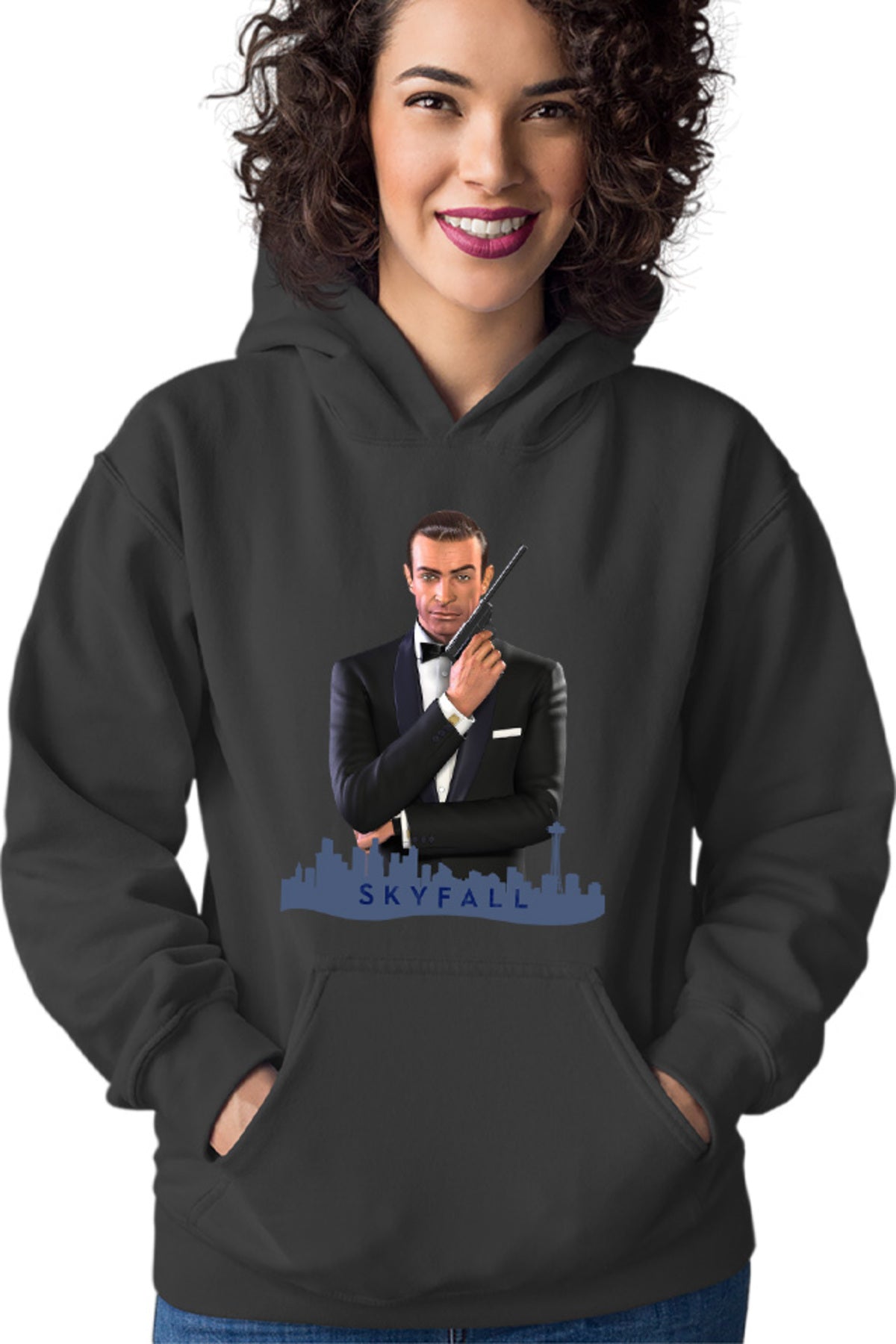Hanorac dama James Bond Skyfall Movie Cool British Spy