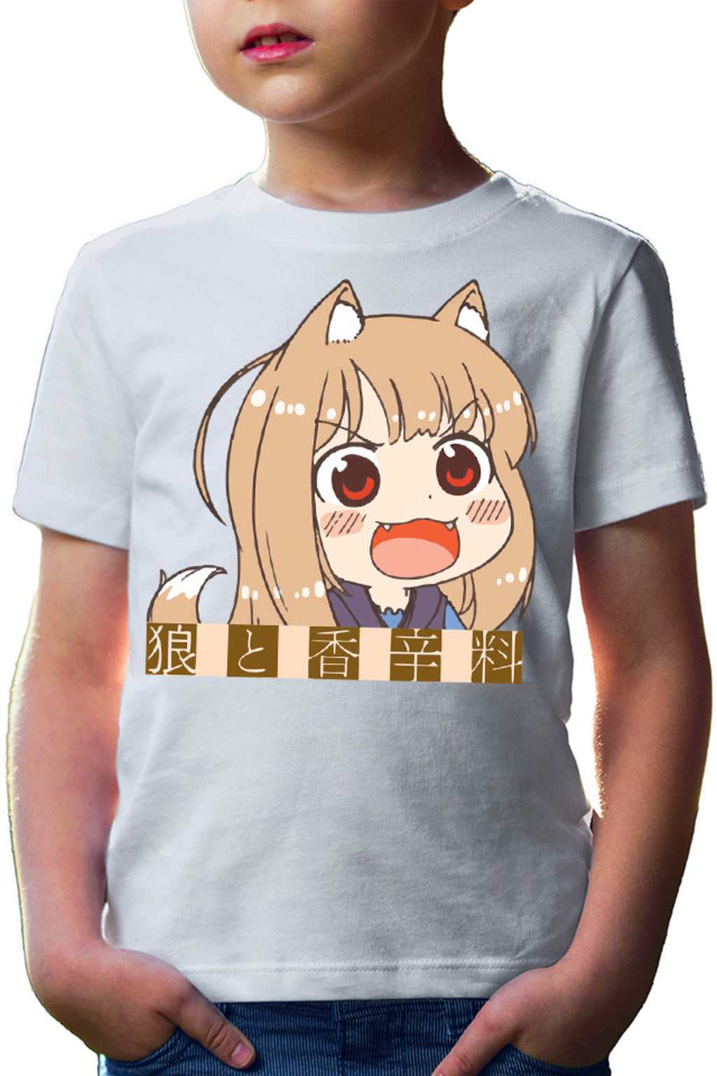 Tricou copii Spice And Wolf Chibi Holo Supernatural