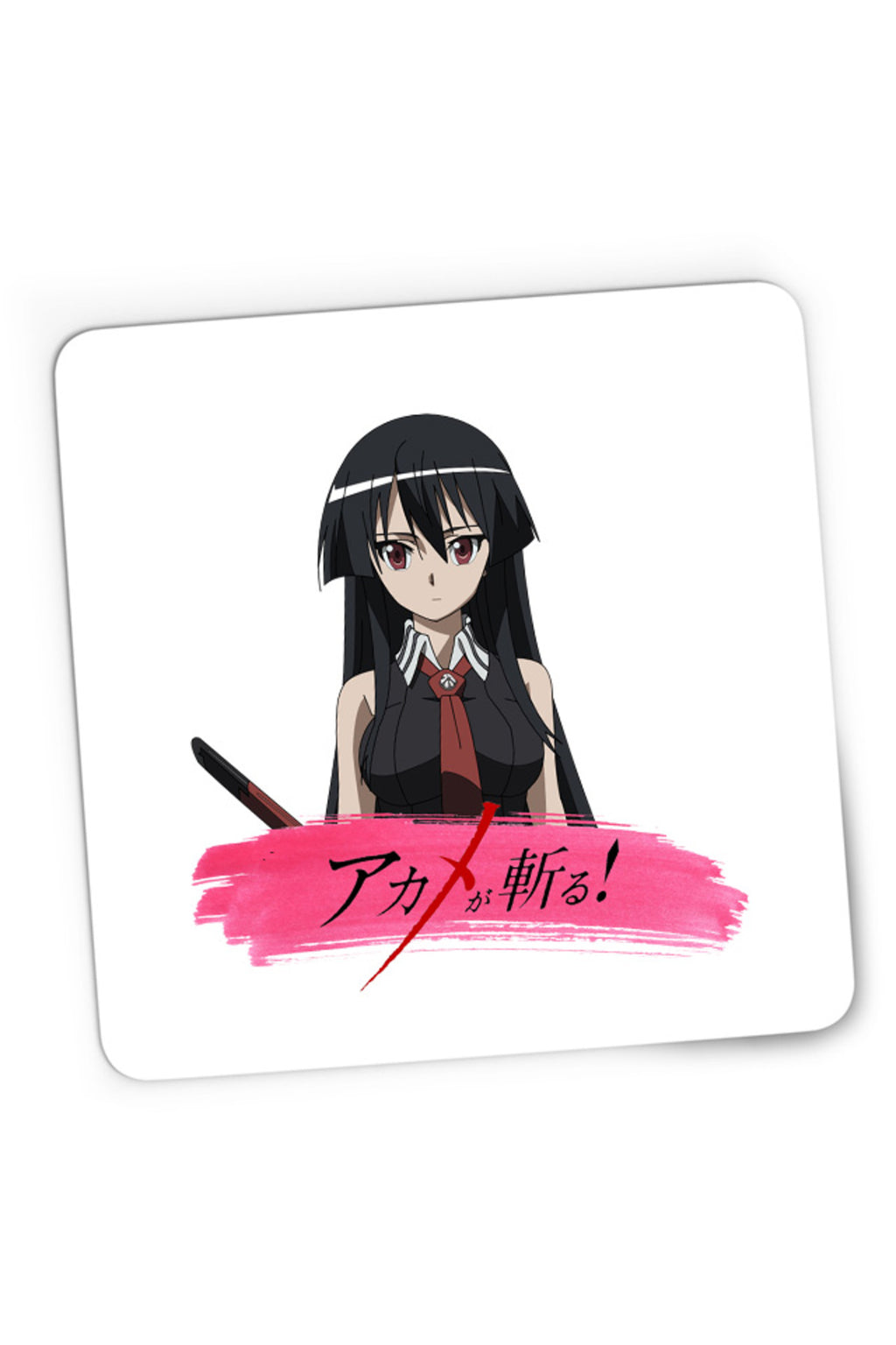 Mousepad Gaming Akame ga Kill Brush Katana Japan Otaku Naruto Manga, 21x19 cm