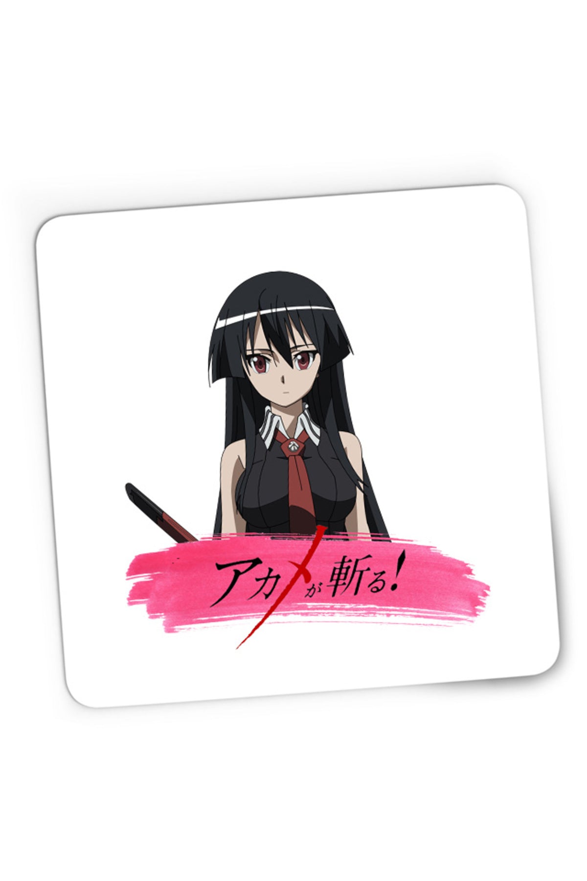 Mousepad Gaming Akame ga Kill Brush Katana Japan Otaku Naruto Manga, 21x19 cm