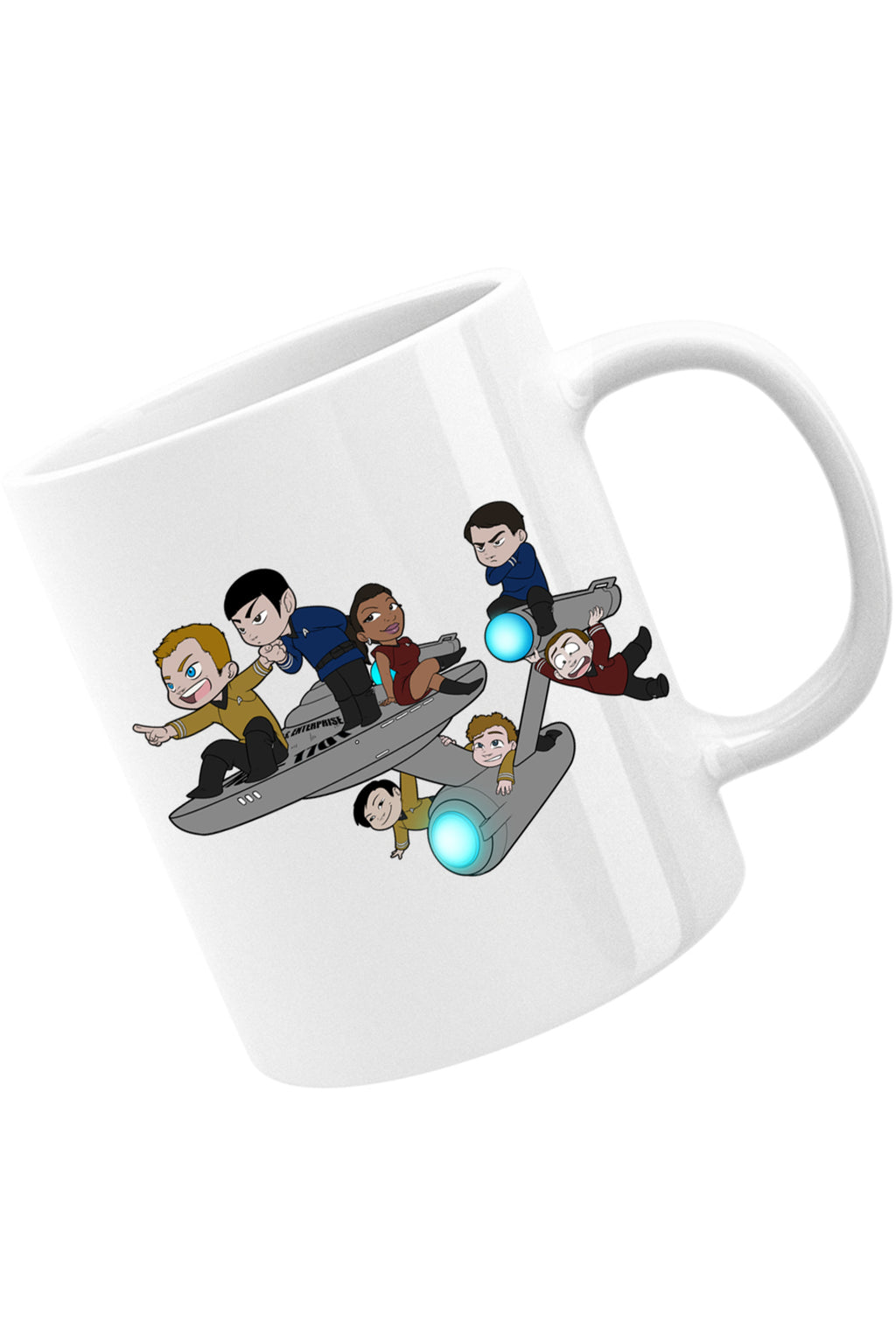 Cana Star Trek Kirk Spock Enterprise Timeline, alba, 330 ml