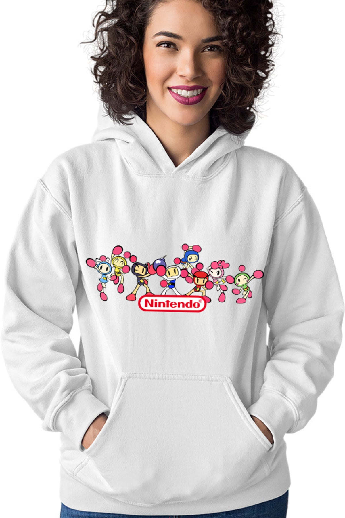Hanorac dama Bomberman All Team Console Game