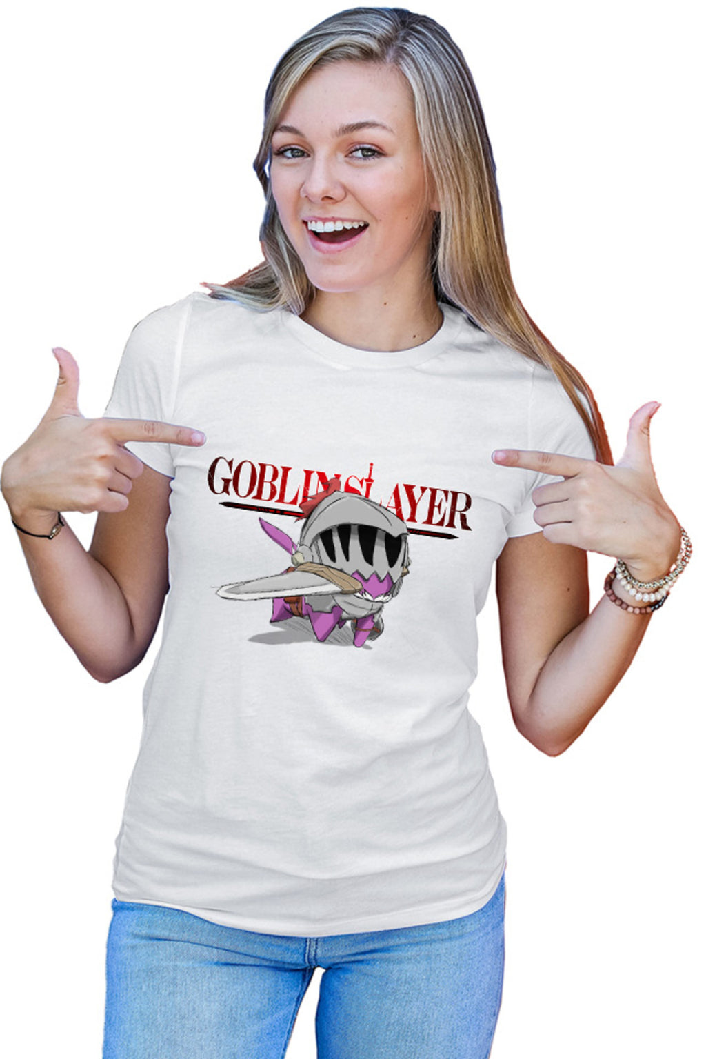 Tricou dama Goblin Slayer Chibi Small Angry Otaku Baby Manga