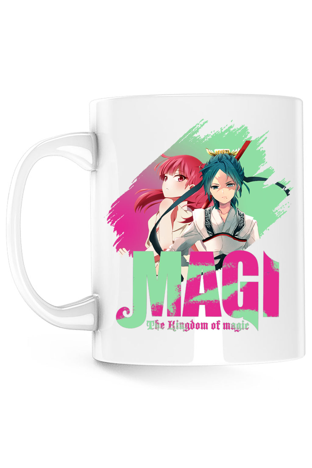 Cana Magi The Labyrinth of Magic Morgiana Hakuryuu Logo Brush, alba, 330 ml