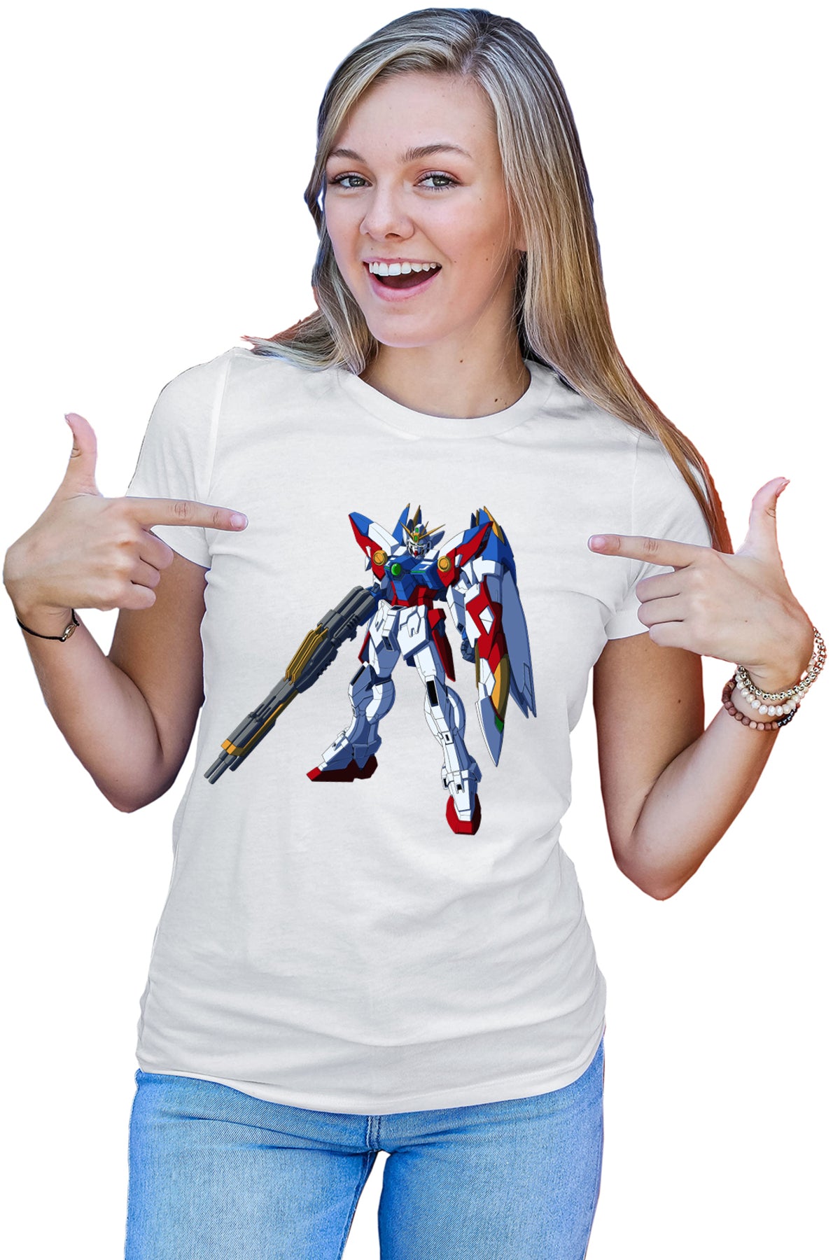 Tricou dama dam Wing Colorful Massive Robot