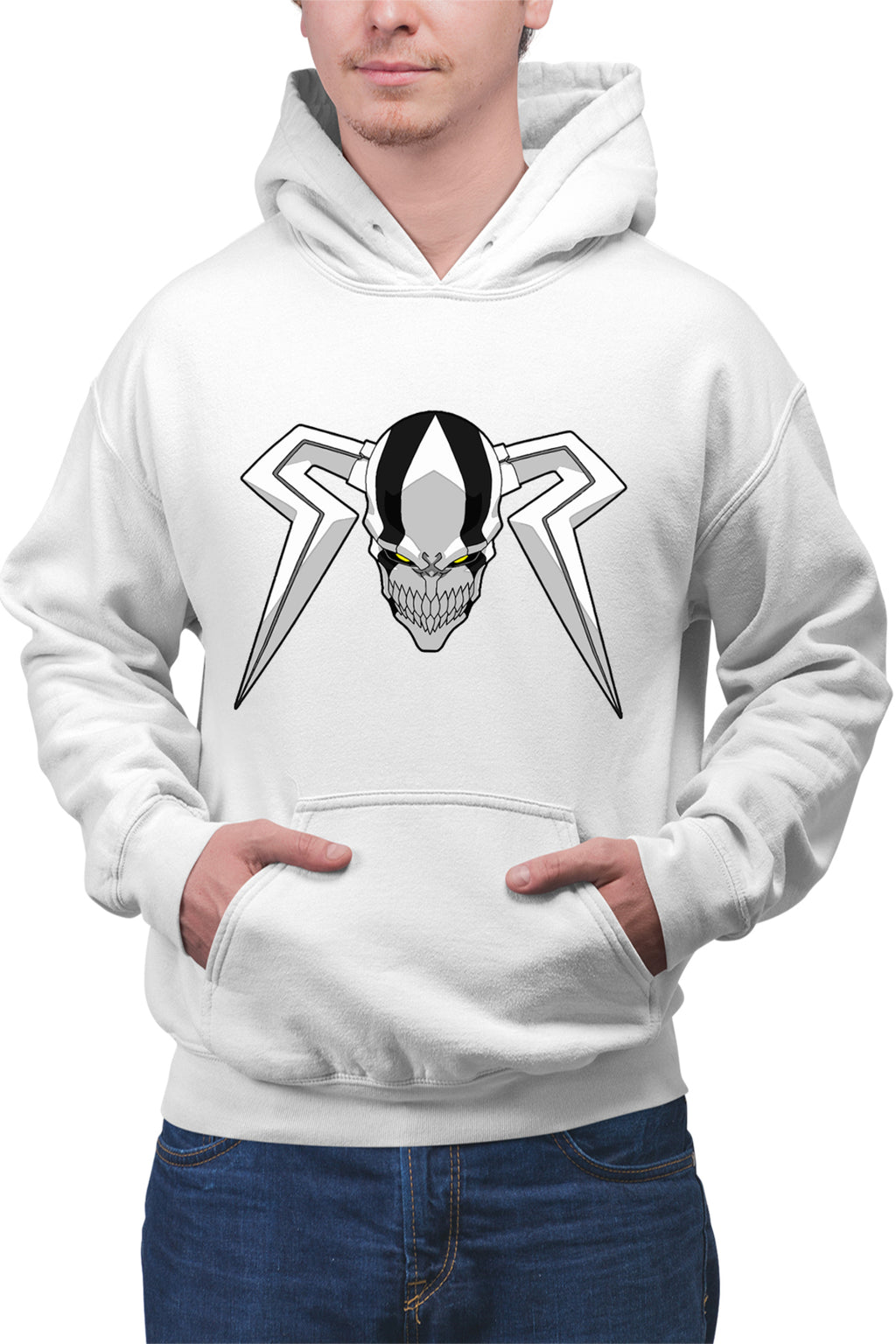 Hanorac barbati Bleach Skull Desene Anime Kage Otaku Level