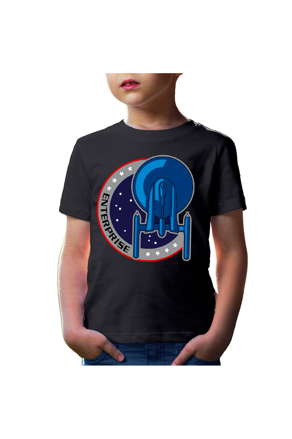 Tricou copii Star Trek Starship Enterprise Picard Captain