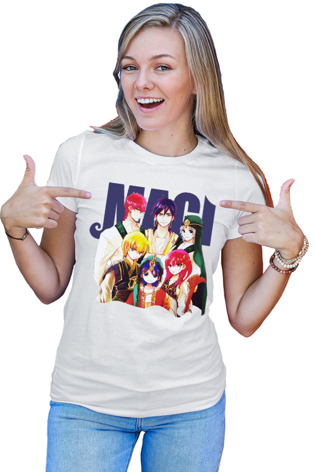 Tricou dama Magi The Labyrinth of Magic Dream Team Photo Magic Dungeon Power