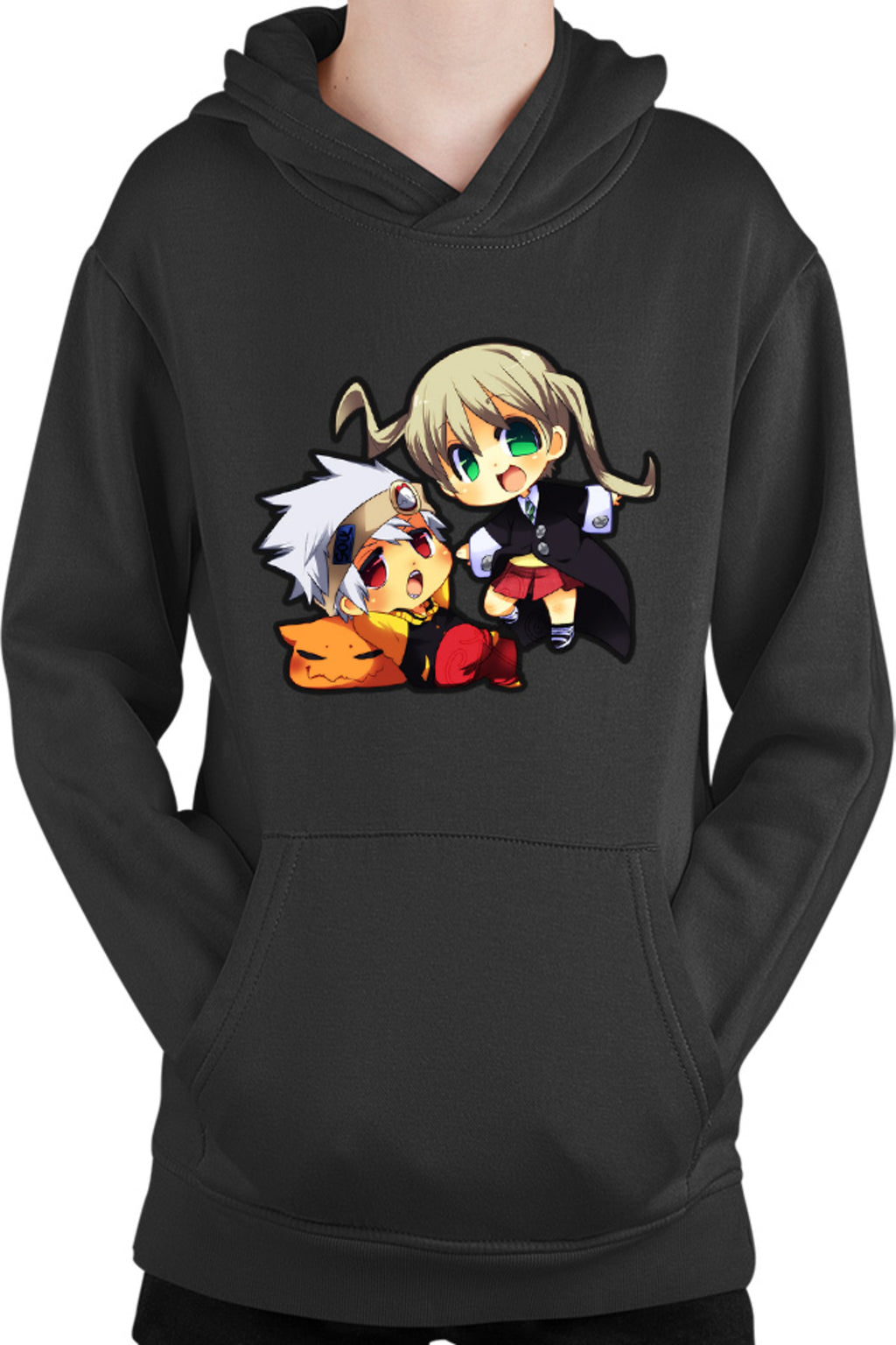 Hanorac copii Soul Eater Soul Maka Chibi Fight Action Trap
