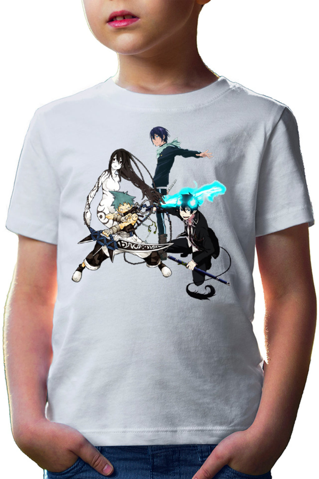 Tricou copii Soul Eater Black Star Yato Noragami Rin Ao no Exorcist Ghost