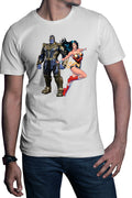 Tricou barbati Thanos Wonder Woman Hero Villian Star