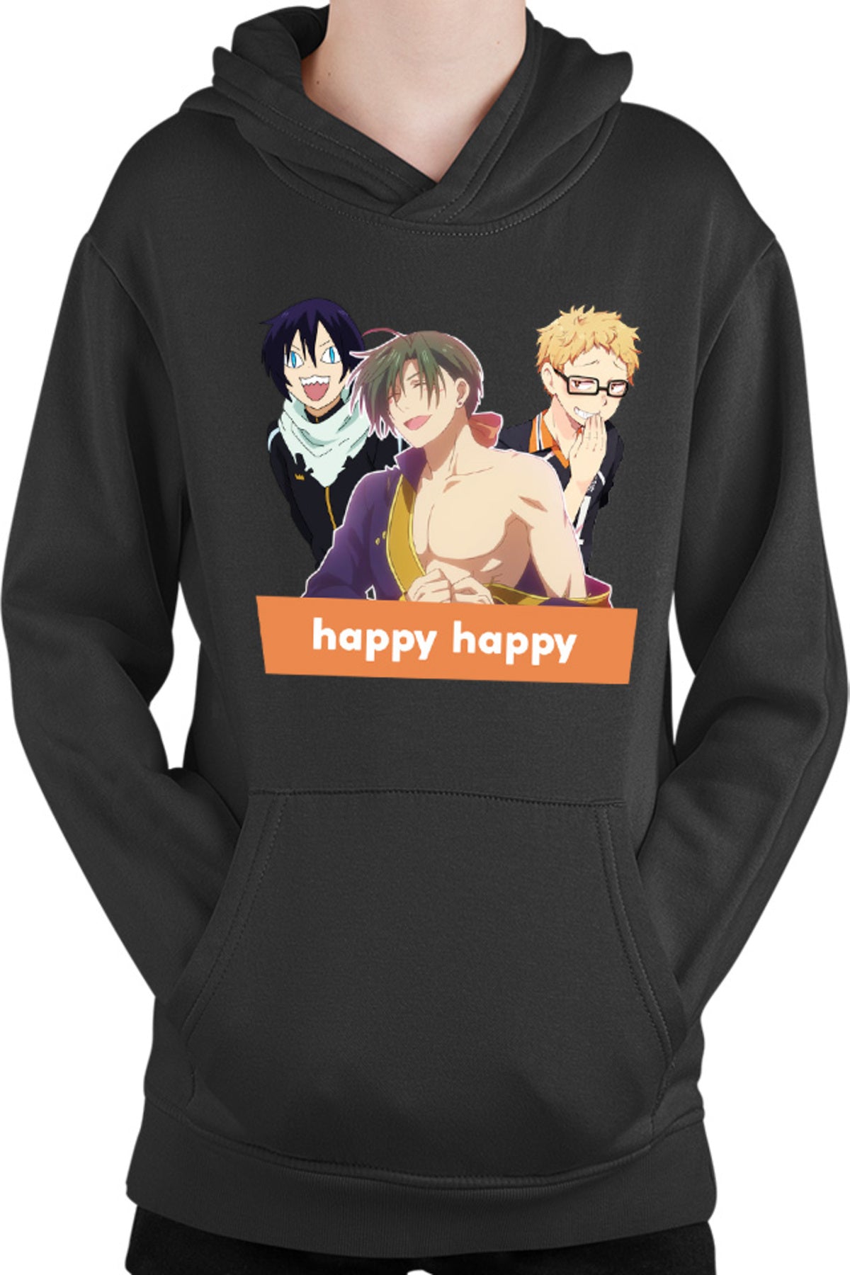 Hanorac copii Yona of the Dawn Jae Ha Yato Noragami Kei Troll Happy