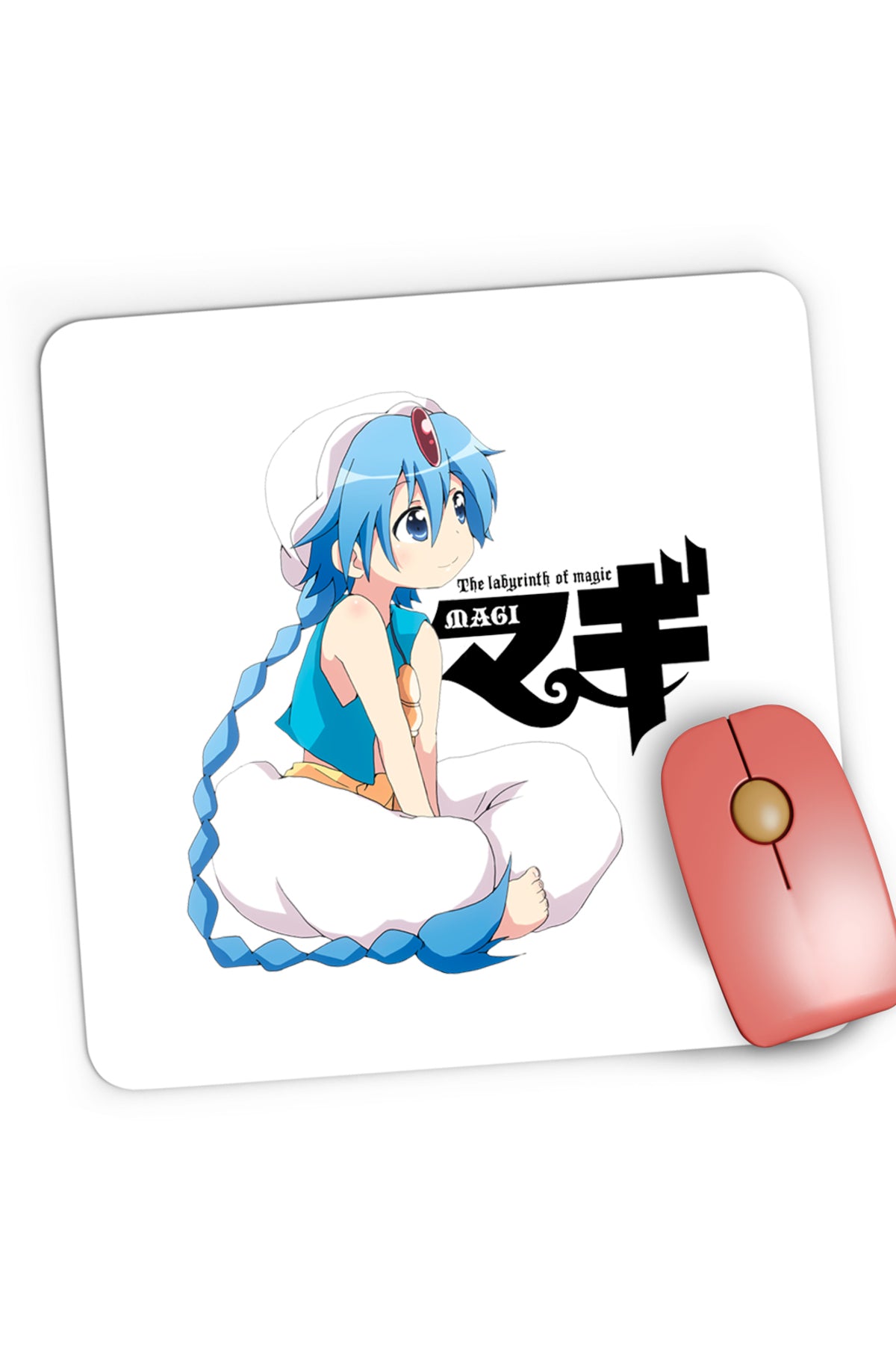 Mousepad Gaming Magi The Labyrinth of Magic Alladin Child Sit, 21x19 cm