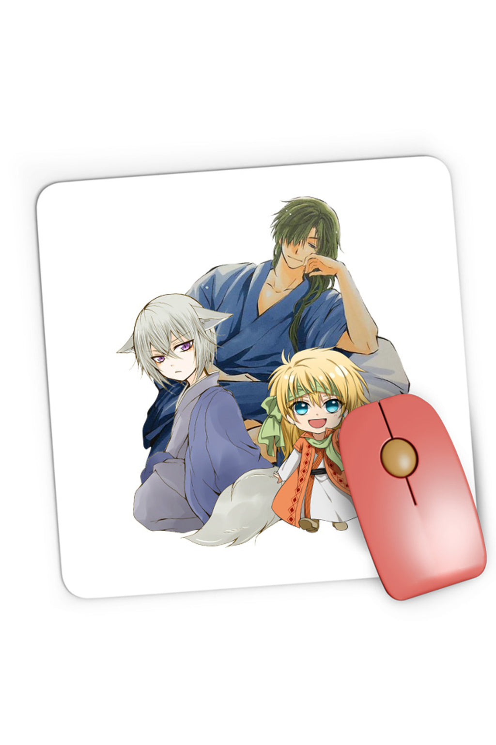 Mousepad Gaming Yona of the Dawn Son Tomoe Zeno Yukata Anime Comedy, 21x19 cm