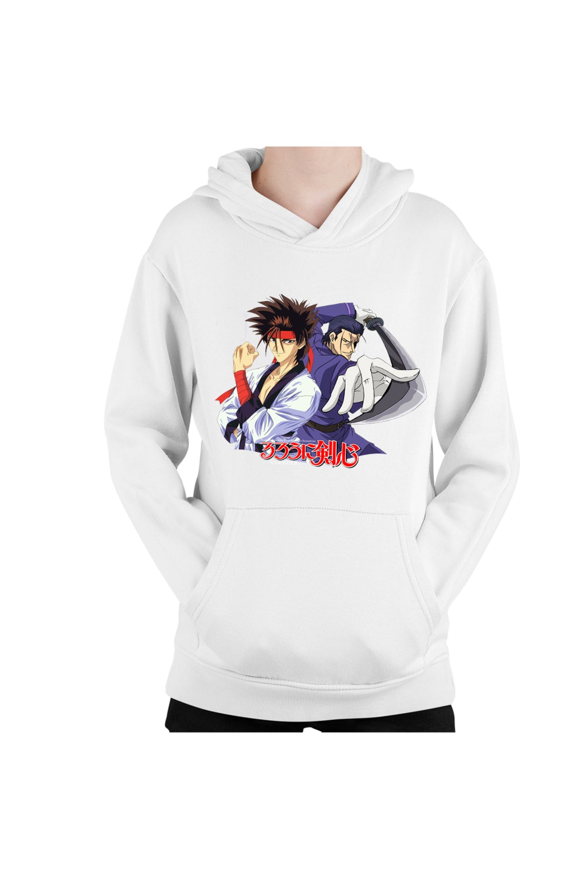 Hanorac copii Rurouni Kenshin Hajime Sanosuke Duo Spada
