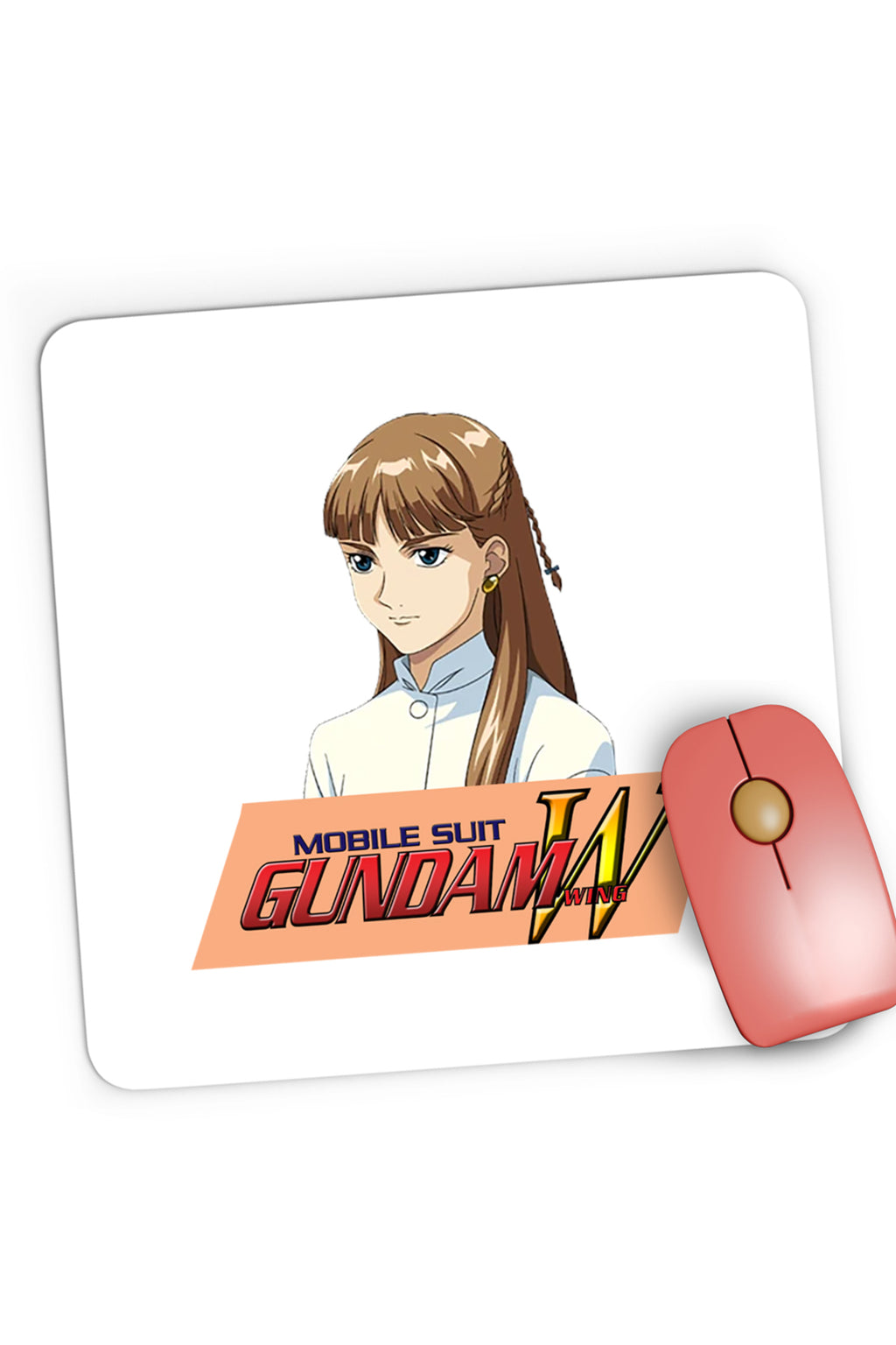 Mousepad Gaming dam Wing Helena Orange Banner, 21x19 cm