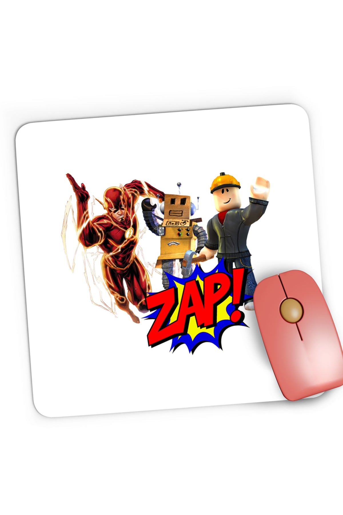Mousepad Gaming The Flash Roblox Studio Platforme Desene, 21x19 cm