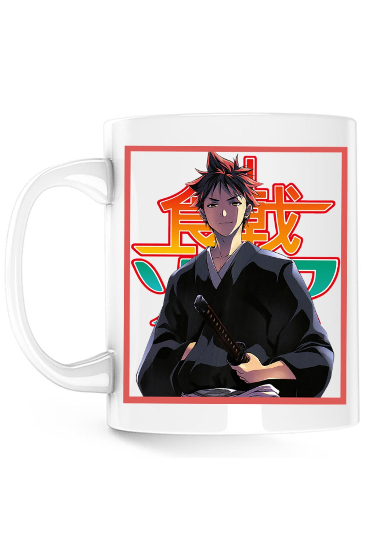 Cana Food Wars Souma Samurai Katana Otaku, alba, 330 ml