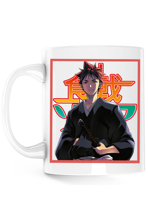 Cana Food Wars Souma Samurai Katana Otaku, alba, 330 ml